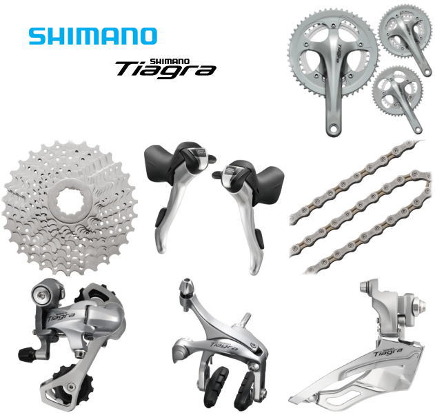 SHIMANO TIAGRA 4600 COMPONENT（シマノ）／01bike.com